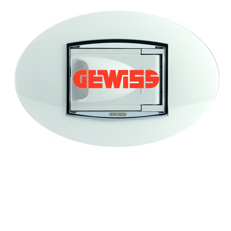 Kompatibel mit GEWISS Elektroplatten
